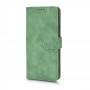 עבור Honor X9 5G כיסוי ארנק / ספר עשוי מעור בצבע ירוק עם חריצים לכרטיסי אשראי