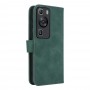 עבור Huawei P60 כיסוי ארנק / ספר עשוי מעור בצבע ירוק עם חריצים לכרטיסי אשראי