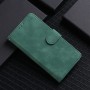 עבור LG Wing 5G כיסוי ארנק / ספר עשוי מעור בצבע ירוק עם חריצים לכרטיסי אשראי