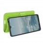 עבור Nokia G20 כיסוי ארנק / ספר עשוי מעור בצבע ירוק עם חריצים לכרטיסי אשראי