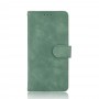 עבור OnePlus 6T כיסוי ארנק / ספר עשוי מעור בצבע ירוק עם חריצים לכרטיסי אשראי