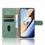 עבור OnePlus 7 כיסוי ארנק / ספר עשוי מעור בצבע ירוק עם חריצים לכרטיסי אשראי