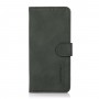 עבור OnePlus Nord CE3 כיסוי ארנק / ספר עשוי מעור בצבע ירוק עם חריצים לכרטיסי אשראי