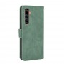 עבור Realme X50 Pro 5G כיסוי ארנק / ספר עשוי מעור בצבע ירוק עם חריצים לכרטיסי אשראי