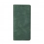 עבור Samsung Galaxy A02 כיסוי ארנק / ספר עשוי מעור בצבע ירוק עם חריצים לכרטיסי אשראי