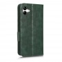 עבור Samsung Galaxy A04 כיסוי ארנק / ספר עשוי מעור בצבע ירוק עם חריצים לכרטיסי אשראי