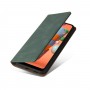 עבור Samsung Galaxy A11 כיסוי ארנק / ספר עשוי מעור בצבע ירוק עם חריצים לכרטיסי אשראי