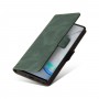 עבור Samsung Galaxy Note10 כיסוי ארנק / ספר עשוי מעור בצבע ירוק עם חריצים לכרטיסי אשראי