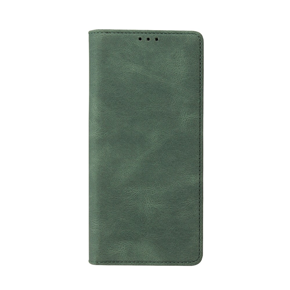 עבור Samsung Galaxy S20 Ultra כיסוי ארנק / ספר עשוי מעור בצבע ירוק עם חריצים לכרטיסי אשראי