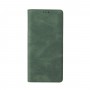 עבור Samsung Galaxy S20 Ultra כיסוי ארנק / ספר עשוי מעור בצבע ירוק עם חריצים לכרטיסי אשראי