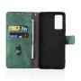 עבור Xiaomi Redmi Note 11 Pro+ 5G כיסוי ארנק / ספר עשוי מעור בצבע ירוק עם חריצים לכרטיסי אשראי