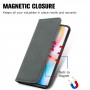 עבור OnePlus 8 Pro כיסוי ארנק / ספר עשוי מעור בצבע אפור עם חריצים לכרטיסי אשראי