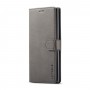 עבור Samsung Galaxy A13 כיסוי ארנק / ספר עשוי מעור בצבע אפור עם חריצים לכרטיסי אשראי