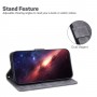 עבור Samsung Galaxy A70 כיסוי ארנק / ספר עשוי מעור בצבע אפור עם חריצים לכרטיסי אשראי