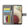 עבור Samsung Galaxy M53 כיסוי ארנק / ספר עשוי מעור בצבע אפור עם חריצים לכרטיסי אשראי