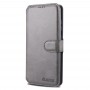 עבור Samsung Galaxy S20+ כיסוי ארנק / ספר עשוי מעור בצבע אפור עם חריצים לכרטיסי אשראי