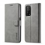 עבור Xiaomi Poco M3 Pro כיסוי ארנק / ספר עשוי מעור בצבע אפור עם חריצים לכרטיסי אשראי