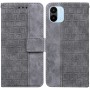 עבור Xiaomi Redmi A1 כיסוי ארנק / ספר עשוי מעור בצבע אפור עם חריצים לכרטיסי אשראי