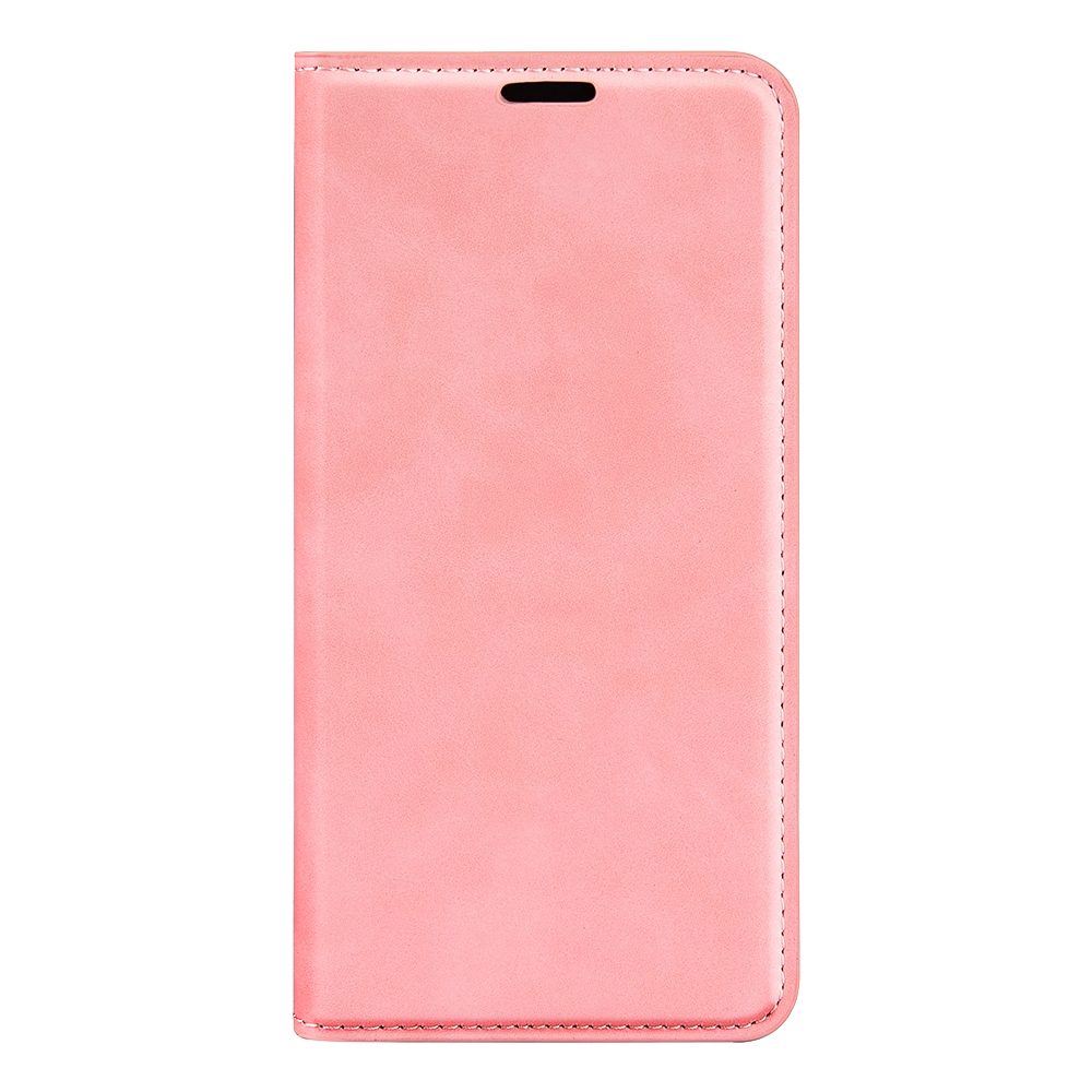 עבור Nokia G21 כיסוי ארנק / ספר עשוי מעור בצבע ורוד עם חריצים לכרטיסי אשראי