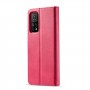 עבור Xiaomi Poco M3 Pro כיסוי ארנק / ספר עשוי מעור בצבע אדום עם חריצים לכרטיסי אשראי