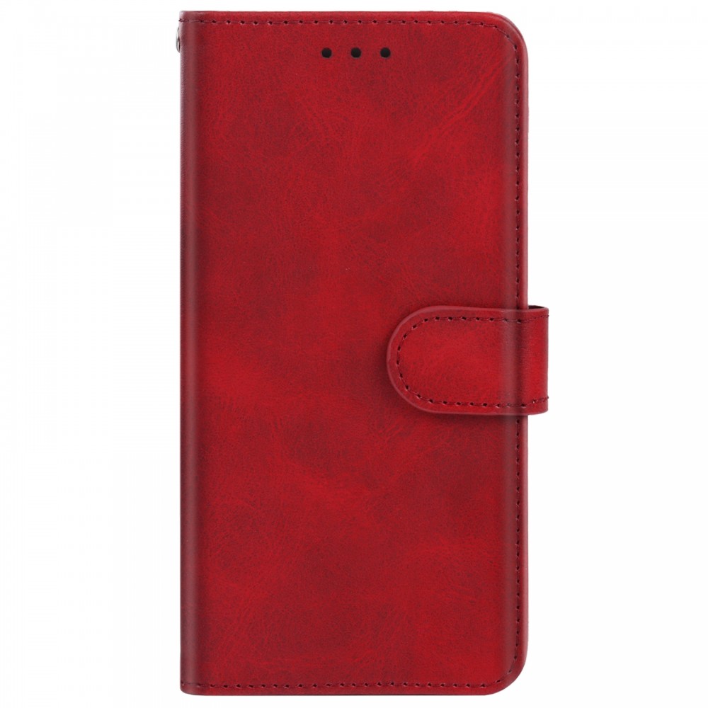 עבור Xiaomi Redmi Note 11 Pro 5G כיסוי ארנק / ספר עשוי מעור בצבע אדום עם חריצים לכרטיסי אשראי