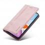 עבור Apple iPhone 12 mini כיסוי ארנק / ספר עשוי מעור בצבע זהב ורד עם חריצים לכרטיסי אשראי