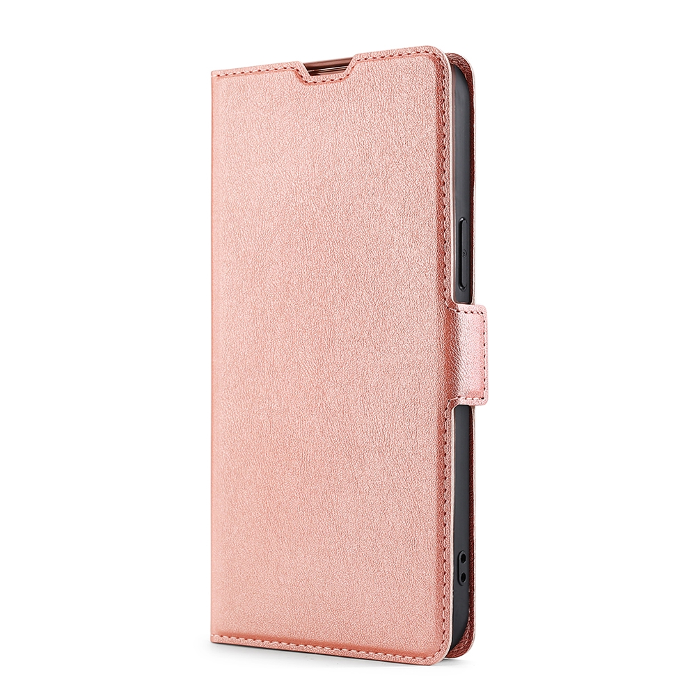 עבור Xiaomi 13 כיסוי ארנק / ספר עשוי מעור בצבע זהב ורד עם חריצים לכרטיסי אשראי