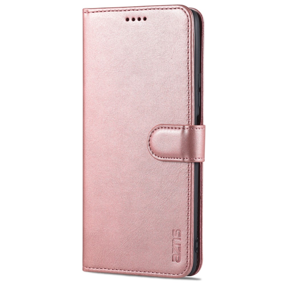 עבור Xiaomi Redmi Note 10 Pro Max כיסוי ארנק / ספר עשוי מעור בצבע זהב ורד עם חריצים לכרטיסי אשראי
