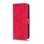 עבור Blackview A85 כיסוי ארנק / ספר עשוי מעור בצבע אדום ורד עם חריצים לכרטיסי אשראי