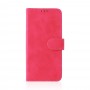 עבור Honor X30 כיסוי ארנק / ספר עשוי מעור בצבע אדום ורד עם חריצים לכרטיסי אשראי