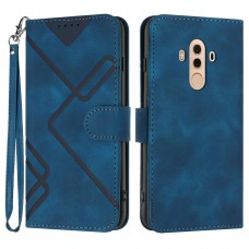 עבור Huawei Mate 10 Pro כיסוי ארנק / ספר עשוי מעור בצבע כחול מלכותי עם חריצים לכרטיסי אשראי