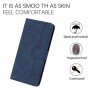 עבור Samsung Galaxy F13 כיסוי ארנק / ספר עשוי מעור בצבע כחול מלכותי עם חריצים לכרטיסי אשראי