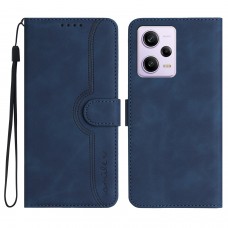 עבור Xiaomi Redmi Note 12 Pro כיסוי ארנק / ספר עשוי מעור בצבע כחול מלכותי עם חריצים לכרטיסי אשראי
