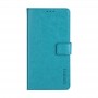 עבור LG G7 ThinQ כיסוי ארנק / ספר עשוי מעור בצבע שמים כחולים עם חריצים לכרטיסי אשראי