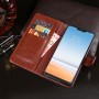 עבור LG G7 ThinQ כיסוי ארנק / ספר עשוי מעור בצבע לבן עם חריצים לכרטיסי אשראי