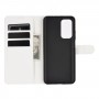 עבור Xiaomi Mi 10T 5G כיסוי ארנק / ספר עשוי מעור בצבע לבן עם חריצים לכרטיסי אשראי