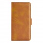 עבור Blackview A55 Pro כיסוי ארנק / ספר עשוי מעור בצבע צהוב עם חריצים לכרטיסי אשראי