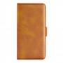 עבור Xiaomi 12 כיסוי ארנק / ספר עשוי מעור בצבע צהוב עם חריצים לכרטיסי אשראי