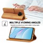 עבור Xiaomi Mi 10T Lite 5G כיסוי ארנק / ספר עשוי מעור בצבע צהוב עם חריצים לכרטיסי אשראי