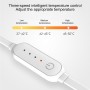 Xiaomi מקורי Youpin PMA מגניב גרפן קל חימום מסיכת עין משי (ירוק)