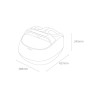 מקורי Xiaomi LJ-ZJ008 Leravan Home Automatic Acupoint Lening Foot Faser, CN Plug
