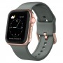 רצועה לשעון - Apple Watch SE (2022) 40mm עשוי מ - סיליקון בצבע - זית