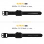 רצועה לשעון - Apple Watch SE (2022) 40mm עשוי מ - סיליקון בצבע - שחור