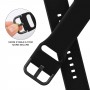 רצועה לשעון - Apple Watch SE (2022) 40mm עשוי מ - סיליקון בצבע - שחור