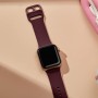 רצועה לשעון - Apple Watch SE (2022) 40mm עשוי מ - סיליקון בצבע - יין אדום