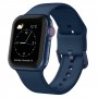 רצועה לשעון - Apple Watch SE (2022) 40mm עשוי מ - סיליקון בצבע - תהום כחול