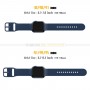 רצועה לשעון - Apple Watch SE (2022) 40mm עשוי מ - סיליקון בצבע - תהום כחול