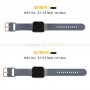 רצועה לשעון - Apple Watch SE (2022) 40mm עשוי מ - סיליקון בצבע - כחול אפור