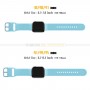 רצועה לשעון - Apple Watch SE (2022) 40mm עשוי מ - סיליקון בצבע - כחול בהיר