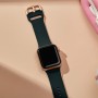 רצועה לשעון - Apple Watch SE (2022) 40mm עשוי מ - סיליקון בצבע - ירוק כהה